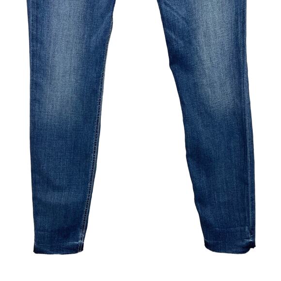 Joe’s Jeans Blue Japanese Denim the Icon Ankle Midrise In Sonoe Raw Cuff Size 28 - Picture 7 of 16